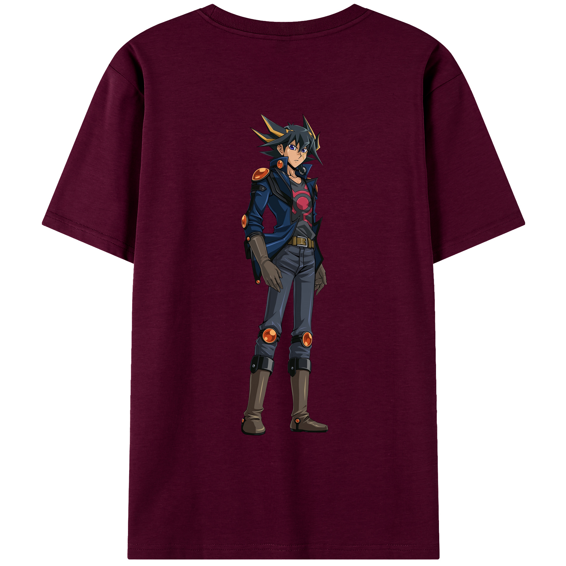（画像用） 遊☆戯☆王 Yu-Gi-Oh! レディース半袖Tシャツ(バックプリント)